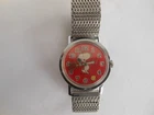 Vintage Timex Snoopy Red Tennis Wristwatch - Needs Repair