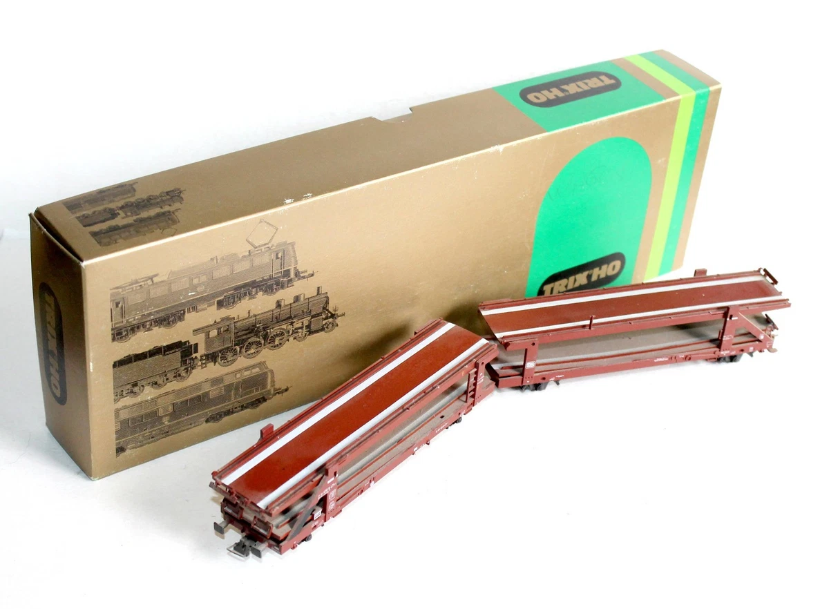 Wagon Tombereau Trix HO 1/87 - Référence 3668 - Époque 4 - Comme Neuf - Occasion
