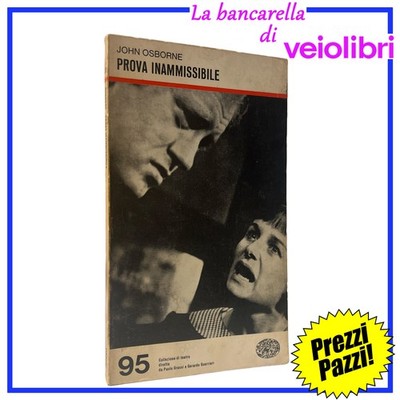 John Osborne 1972 Einaudi Theatersammlung 95 unzulässiger Beweis