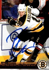 P.J. 'Per' Axelsson - Signed 1998-99 Pacific Paramount Card #9