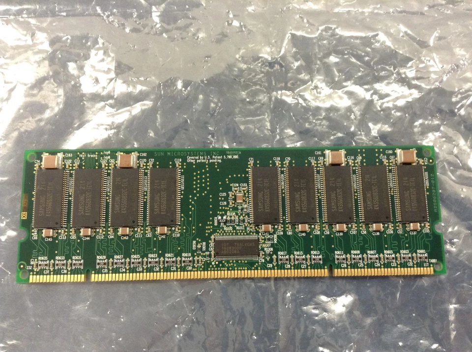 Sun 1GB PC100 ECC Registered RAM Samsung M323S6459CT2-C1LC1 232-Pin DIMM WORKING - Image 2 of 4