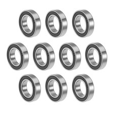 10Pcs 6903-2RS Deep Groove Ball Bearings Double Sealed Z2 17mm ID 30mm OD 7mm T