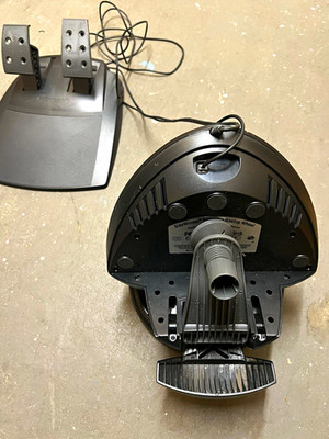 Microsoft SideWinder Precision Racing Wheel Rennlenkrad USB für PC mit Pedalen