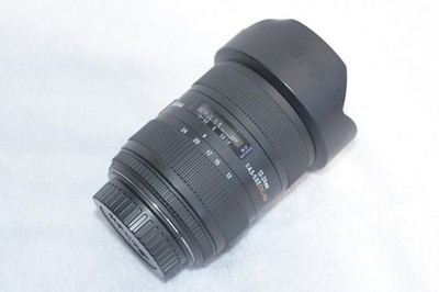 READ!! Sigma 12-24mm f/4.5-5.6 II HSM DG AF Lens For Canon EF Mount 