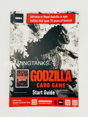Anime Expo 2025 AX Godzilla Card Game Start Guide Art Double sided 16.5x23