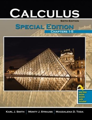 Calculus: Special Edition: Chapters 1-5 w/ WebAssign