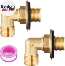 Wall Mount Commercial Faucet Installation Kit,Lead-Free 90 Dergee Backsplash Mou