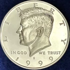 1999-S Kennedy Half Dollar Silver Choice DCAM Proof