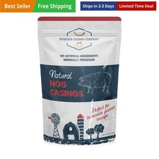 Natural Hog Casings for Sausage Making - 1 Lb