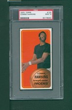 1970 Topps Basketball Card - #130 Connie Hawkins, PSA 9 MINT