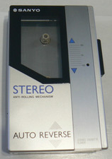 Sanyo Sportster M-G55 Stereo Cassette Player - NEEDS Belt - SOLD FOR PARTS ONLY