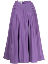Valentino Garavani Pleated Sleeveless Minidress