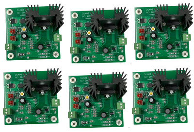 Lot of 6 HighPoint Design 31400 Power Control Board w/ Heatsink Industrial PCB