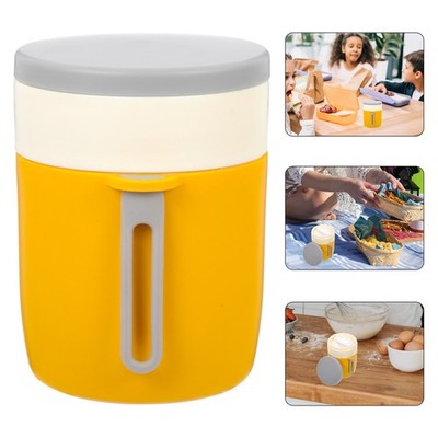  1 Set luftdichte Müsli-Tasse Multi-Gebrauch-Milchbecher tragbarer Joghurt Tasse