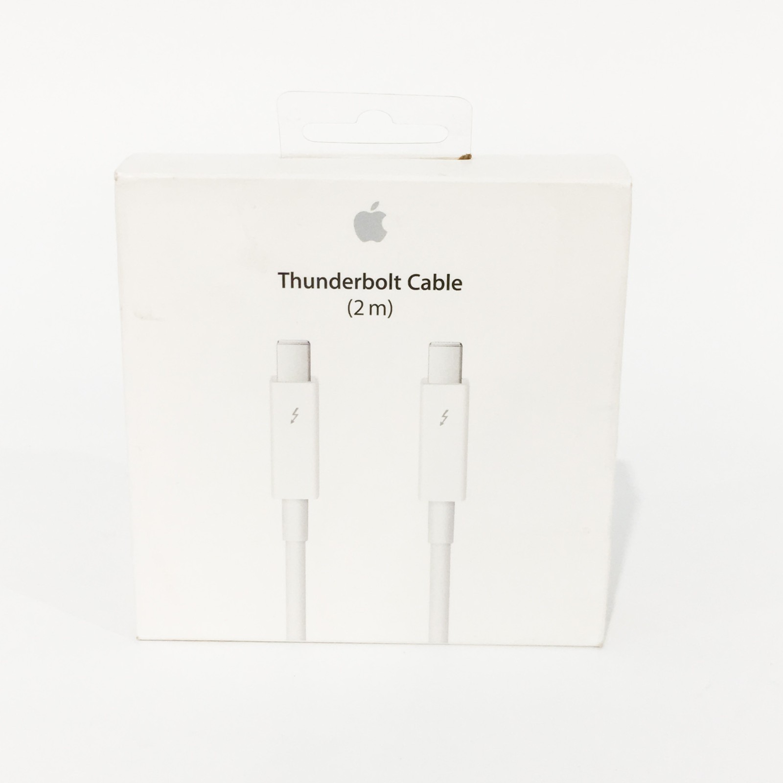GENUINE OFFICIAL APPLE THUNDERBOLT 2 CABLE 2M A1410 WHITE MD861ZM/A ORIGINAL