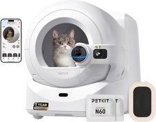 NEW SEALED PETKIT Self Cleaning Cat Litter Tray, PUROBOT ULTRA with AI Camera