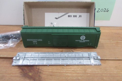 Kit de coche de caja Roundhouse escala HO 50' Pennsylvania R.E.A. Lote #5787 | Zustand: Used