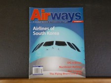 Airways Magazine 2011 October #188 Airlines of South Korea DC-6 diner Flying Sha