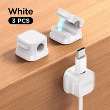 Magnetic Cable Clip 3/6 Pcs Cable Holder Adhesive Wire Keeper Cord Cable Organiz