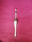 Seiko Quartz Gold Tone Vintage Watch Japan Textured Band Women  Needs Battery