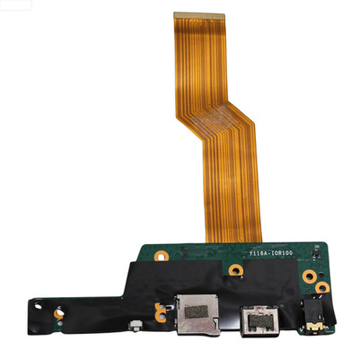 TEV-C-116-1-PR-IOBOARD EVOO USB AUDIO CARD READER IO PC BOARD W/CABLE -GRADE A