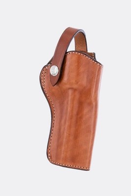Bianchi 1L Lawman Western OWB Leather Belt Loop Holster Colt Peacemaker - 10045
