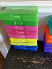 Photo Storage Box with 16 Inner 4" x 6" Photo Case,