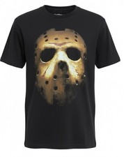 Camisa Máscara de Hockey Friday The 13th Jason Voorhees Para Hombre Talla Extra Grande Mediana