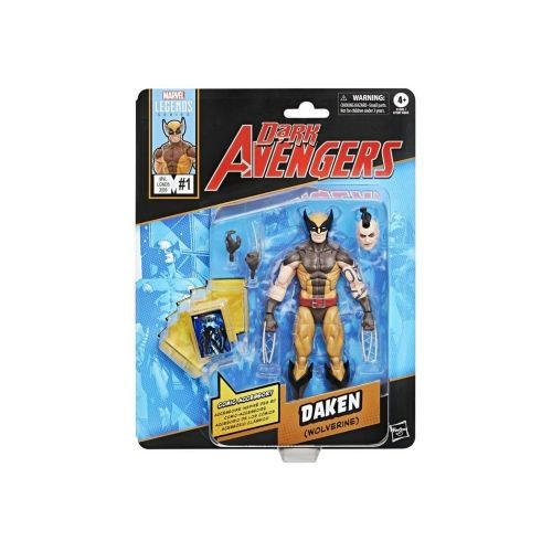 HASBRO MARVEL LEGENDS DARK AVENGERS - WOLVERINE DAKEN ACTION FIGURE NEW - Immagine 3