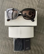 Prada SPR270 Baroque Swirl Sunglasses Tortoiseshell