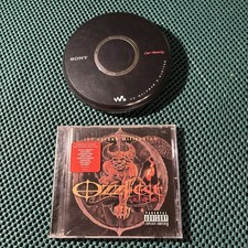 Sony Walkman D-EJ017CK Car Ready Portable CD Player Tested Working W/ Ozzfest
