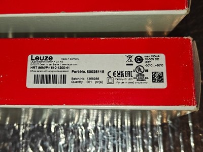 LEUZE 50025118 HRT 96M/P-1610-1200-41 diffuse sensor with background suppression