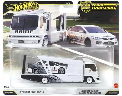 Hot Wheels 2026 - ´07 Honda Civic Type R & Kousoku H. - Team Transport - NEU OVP