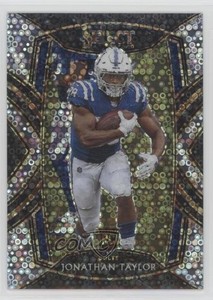 2020 Panini Select Club Level Disco Prizm Jonathan Taylor #253 Rookie RC