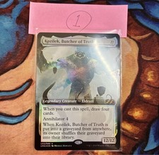 Magic the Gathering Ultimate Box Topper foil Kozilek Deconstructor of Used