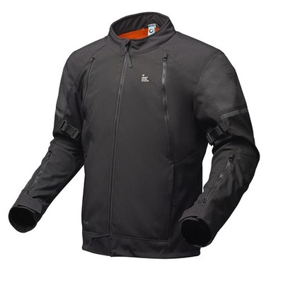 Modeka Muva 2in1 Stretch Motorrad Jacke Gr. M Herren Schwarz wasserdicht