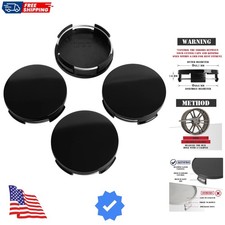 2.5inch 63mm Wheel Center Caps Pack Of 4 Gloss Black Outer 63mm Inner 61mm 2.5inch 63mm Wheel Center Caps Pack Of 4 Gloss Black Outer 63mm Inner 61mm