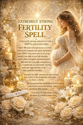 Extremely Powerful Facility Spell Performed By Powerful Witch Rapid Results
