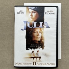 Julia DVD 1977 Guide WWII Political Mission Drama Jane Fonda Vanessa Redgrave