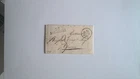 FRANCE 1828 STAMPLESS FOLDED LETTER