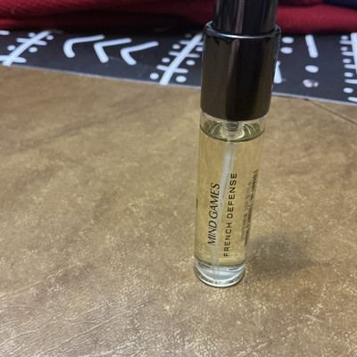 Mind Games FRENCH DEFENSE Extrait De Parfum Travel Spray .25Oz 7.5ml NWOB