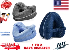 Smooth Spine Alignment Pillow Relieve Hip Pain & Sciatica Improved Leg Pillow