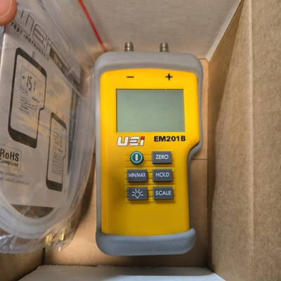 #ad HVAC UEi Test Instruments EM201B Digital Dual Input Manometer $109.99