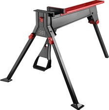 Saw Horse Workbench Jawhorse 37" Pedal Lever Auto-Locking Legs Portable Station