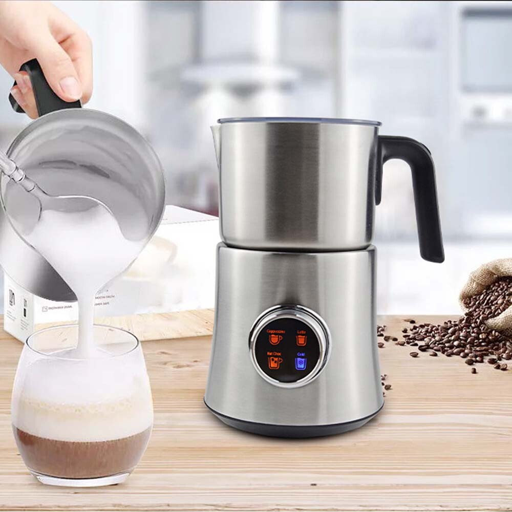 Elektrischer Milchaufschäumer | 4-Modi | 900ml | BPA-Frei | Abnehmbarer Kanne