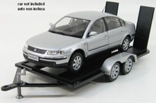 1/18 MOTOR-MAX - ACCESSORIES - CARRELLO TRASPORTO AUTO 2-ASSI - CAR 76009