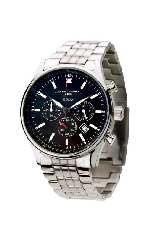 New Jorg Gray JG6500-71 41mm Presidential Edition Chronograph Watch 