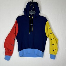 Nike Youth kids Size Medium Hoodie Pullover Long Sleeve Sweatshirt Multi Colored