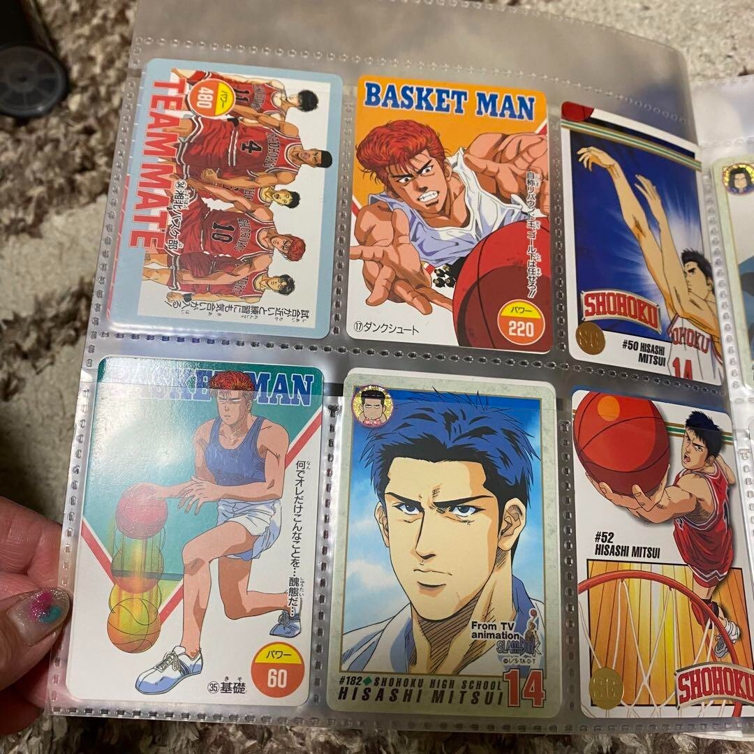Slam Dunk Carddass 46 cards Holo card with binder card | eBay Slam Dunk Carddass 46 cards Holo card with binder card | eBay