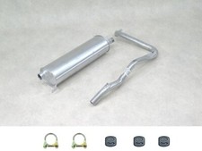 IMASAF AUSPUFF SET NEU für MERCEDES G-KLASSE W460 Mitteltopf + Endrohr